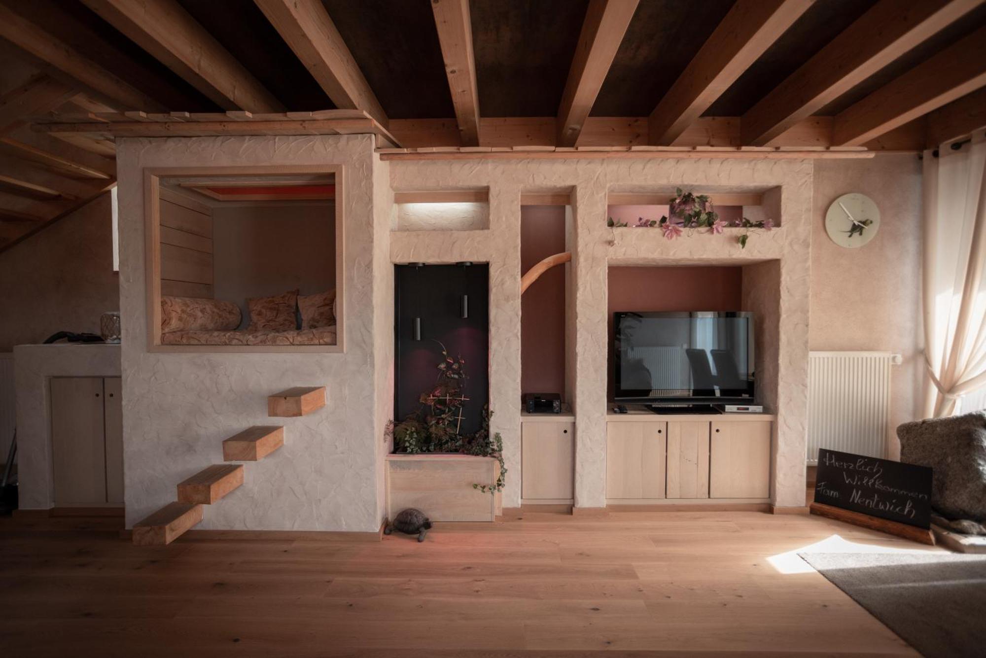 Suedlaendisches Chalet Mit Hauseigener Sauna ヴィヒタッハ エクステリア 写真